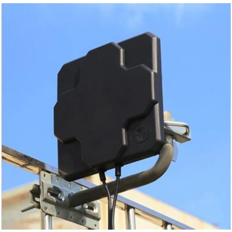 2* 22dBi наружная 4G LTE MIMO антенна, LTE двойная поляризация панельная антенна SAM-Male разъем