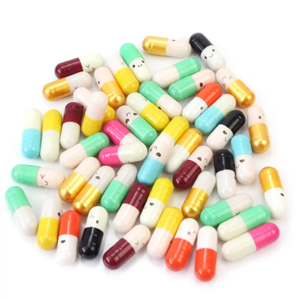 50 шт. бумажные таблетки в бутылке с надписью Secret Paper сообщений in a Bottle | Дом и сад