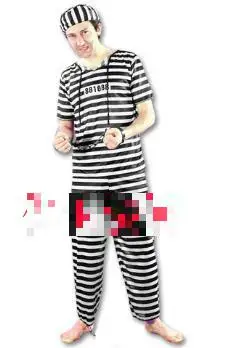 Новое поступление костюм для косплея зомби черный белый цвет мужчин и женщин|costume