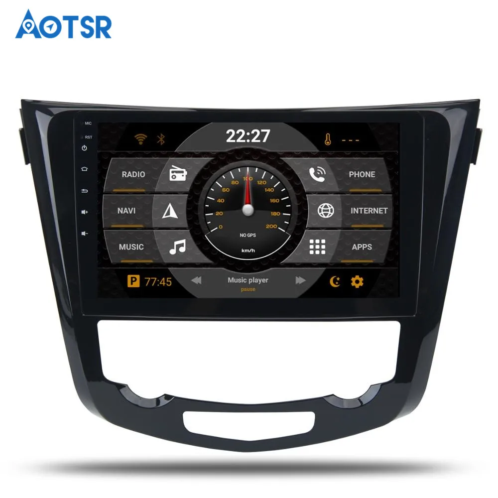 10 2 &quotAndroid 9 0 автомобиля GPS радио плеер для Nissan X Trail Qashqail 2014 2017 с Octa Core 4 Гб + 32 ГБ
