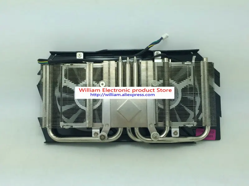 Новый оригинальный для MSI R7850 HD7850 HAWK1G sim-карта двойной вентилятор радиатора