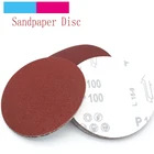 20 шт 5 дюймов 125 мм круглая самоклеящаяся наждачная бумага диск песочные листы грит 80-1000 шлифовальный диск для наждачная бумага абразивные инструменты
