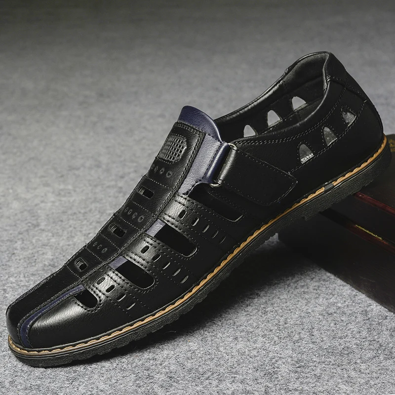 40-45 men sandals Classic style Retro Gladiator Cool summer shoes Z6 brand #A8713 | Обувь