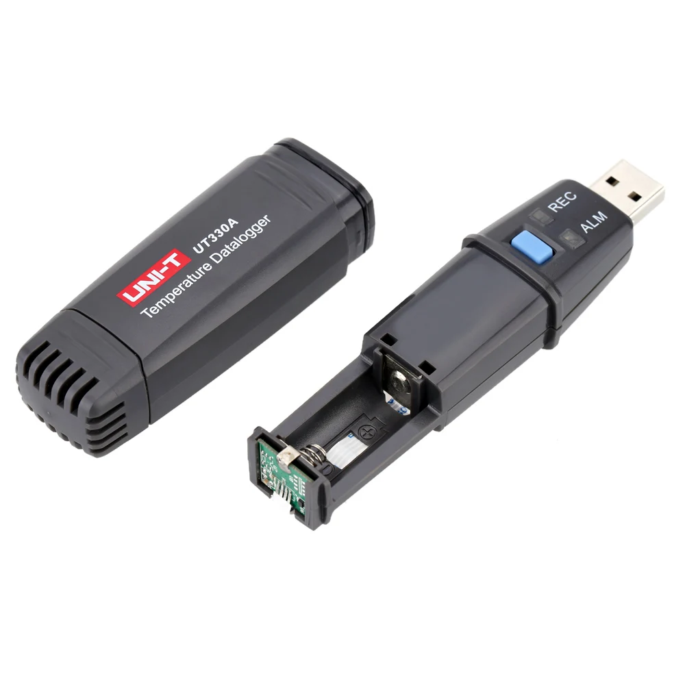 Портативный USB Регистратор данных температуры записывающий измеритель
