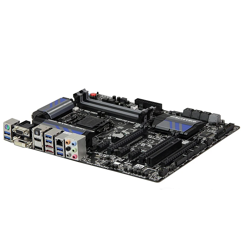 GIGABYTE GA-Z87X-UD3H рабочего Материнская плата LGA1150 i3 i5 i7 DDR3 USB3.0 блок питания ATX