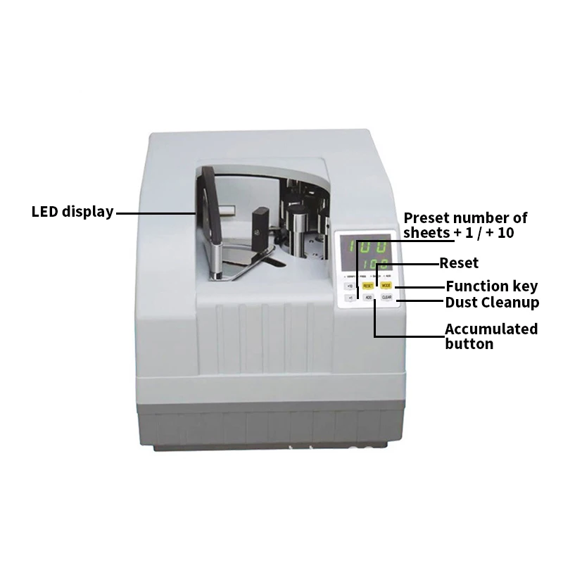 Счетчик счетов денег банкнот машина для быстрой проверки счетчик подсчета