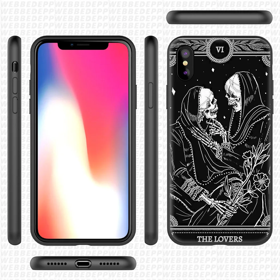 WEBBEDEPP Мягкий силиконовый чехол для iPhone 11 Pro Xr Xs Max X или 10 8 7 6 6S Plus 5 |