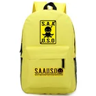 Класс убийц аниме школьные ранцы S.A.A.U.S.O Для женщин розовый рюкзак из хлопковой ткани, рюкзак для путешествий Galaxy Рюкзак с принтом