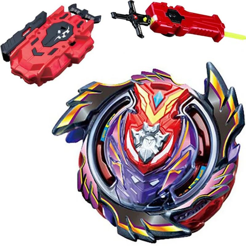 Beyblade черный победный удар Бог Валькирия/Valtryek бесконечное B 96 пусковое устройство