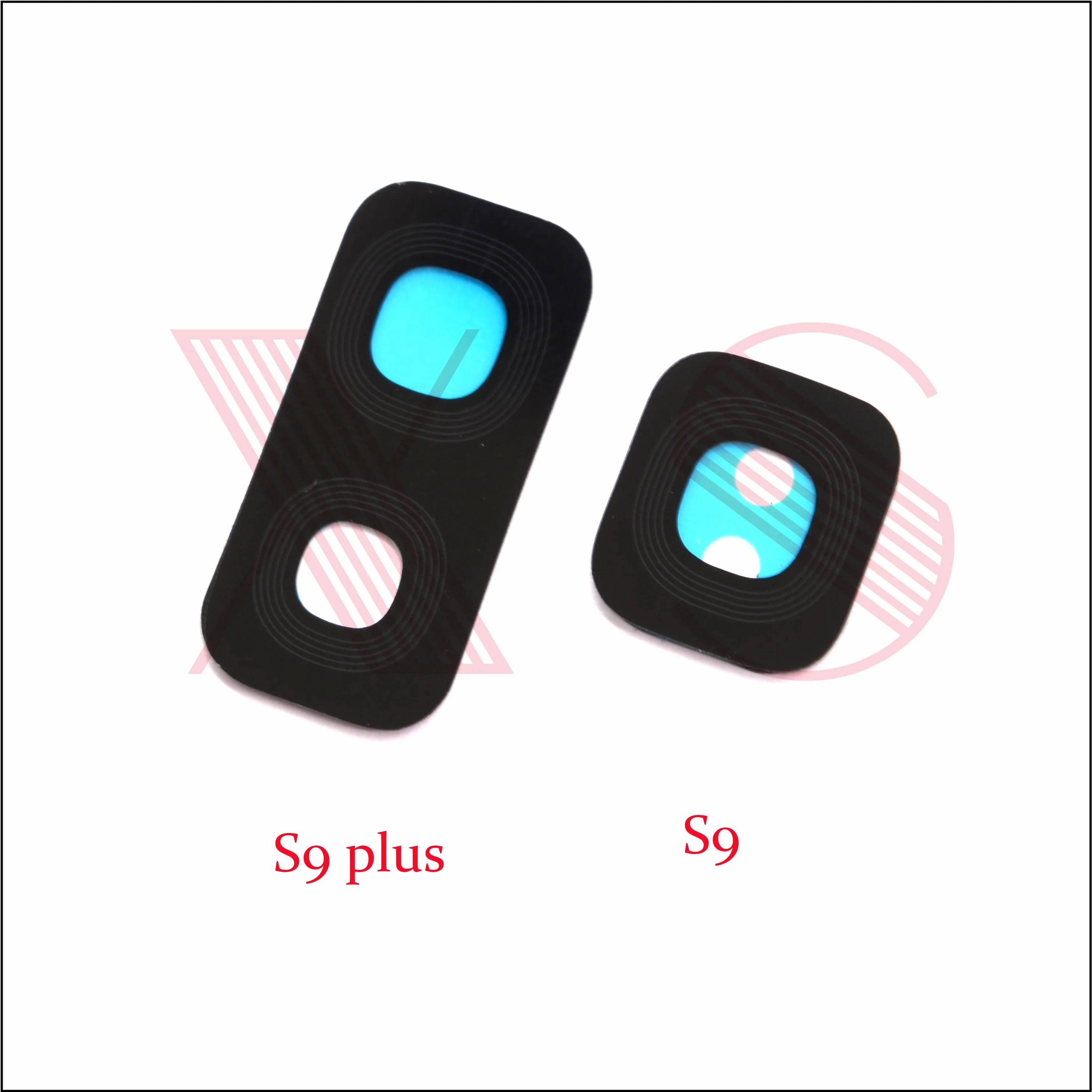Стеклянный объектив задней камеры 2 шт. с водостойкой наклейкой для Samsung Galaxy S9 plus