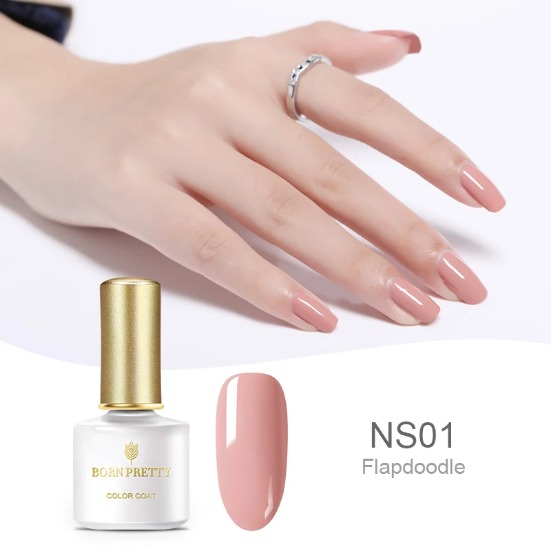 BP-NS01 Flapdoodle BORN PRETTY 6 мл чистый цветной гель для ногтей лак цвета Полупостоянный замочить от УФ-гель лак для нейл-арта дизайн - Цвет: BP-NS01 Flapdoodle