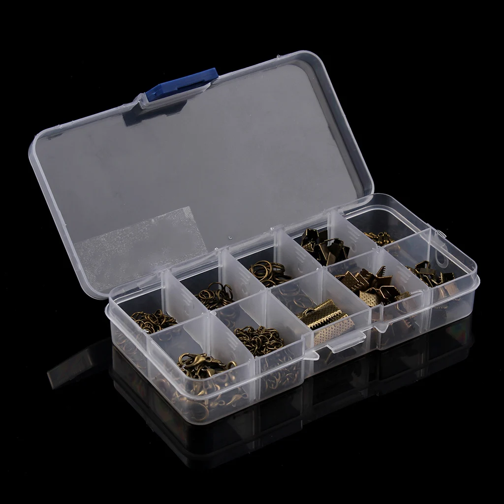 2 коробки ювелирных изделий делая стартовый набор серьги браслет ожерелье