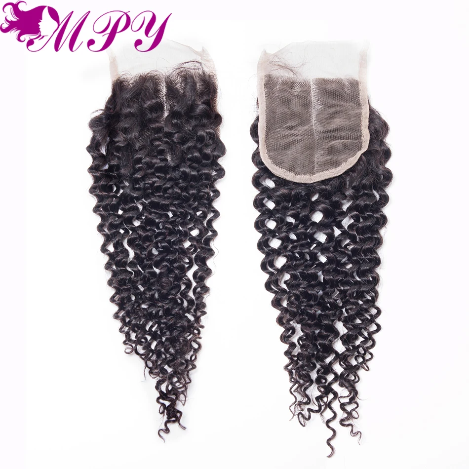 7а Бразильского Виргинские Вьющиеся Волосы С Закрытием Бразильские Человеческих
