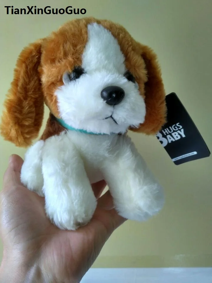 

about 20cm Saint Bernard dog soft plush toy doll baby toy Christmas gift b1899