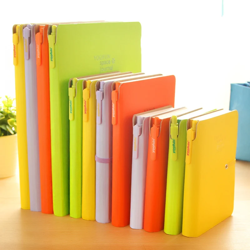 Горячие кожаный ежедневник notebook A4 A6 бумаги 1 шт. + ручка Встроенный файл Кожаная