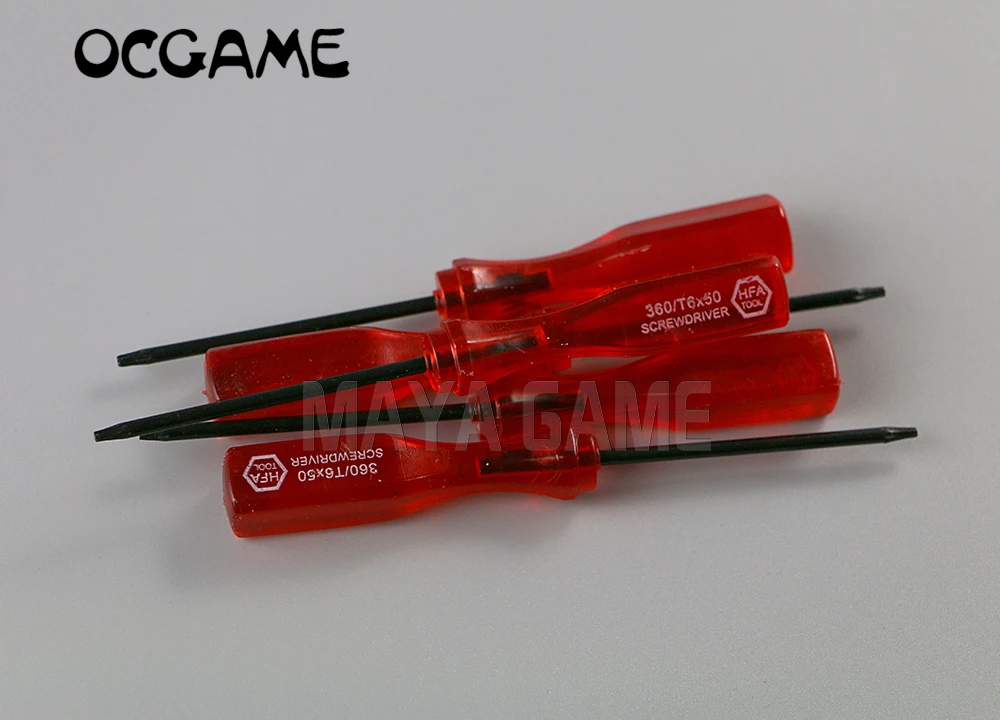 

300pcs/lot For xbox360 xboxone Useful Open Shell Tool Torx T6H T6 Screwdrivers For Xbox 360 One Controller OCGAME