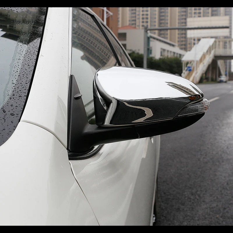 Для Toyota Corolla Altis e170 2014 2015 2016 2017 хромированная зеркальная крышка отделочная верхнее