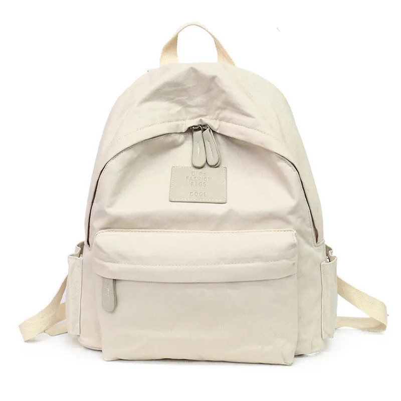 Женский холщовый рюкзак в консервативном стиле для школьниц Студенческая