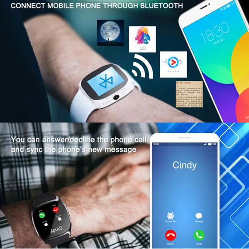 Смарт-часы для XiaoMi Redmi sony Motorola Cubot L17, Bluetooth, телефон, поддержка 2G, SIM, TF карта, циферблат, вызов, фитнес-трекер, умные часы