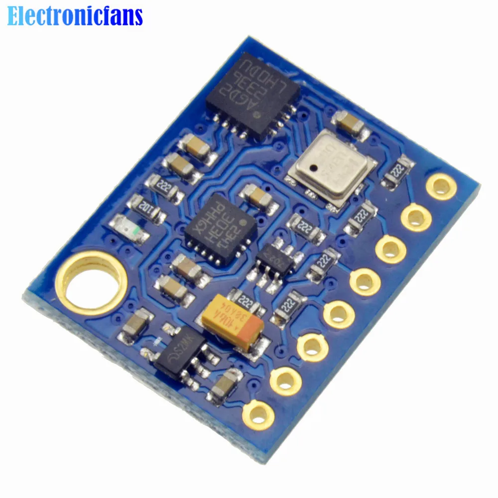 GY-89 10DOF I2C/IIC SPI L3GD20 LSM303D BMP180 Акселерометр гироскоп магнитометр датчик барометра