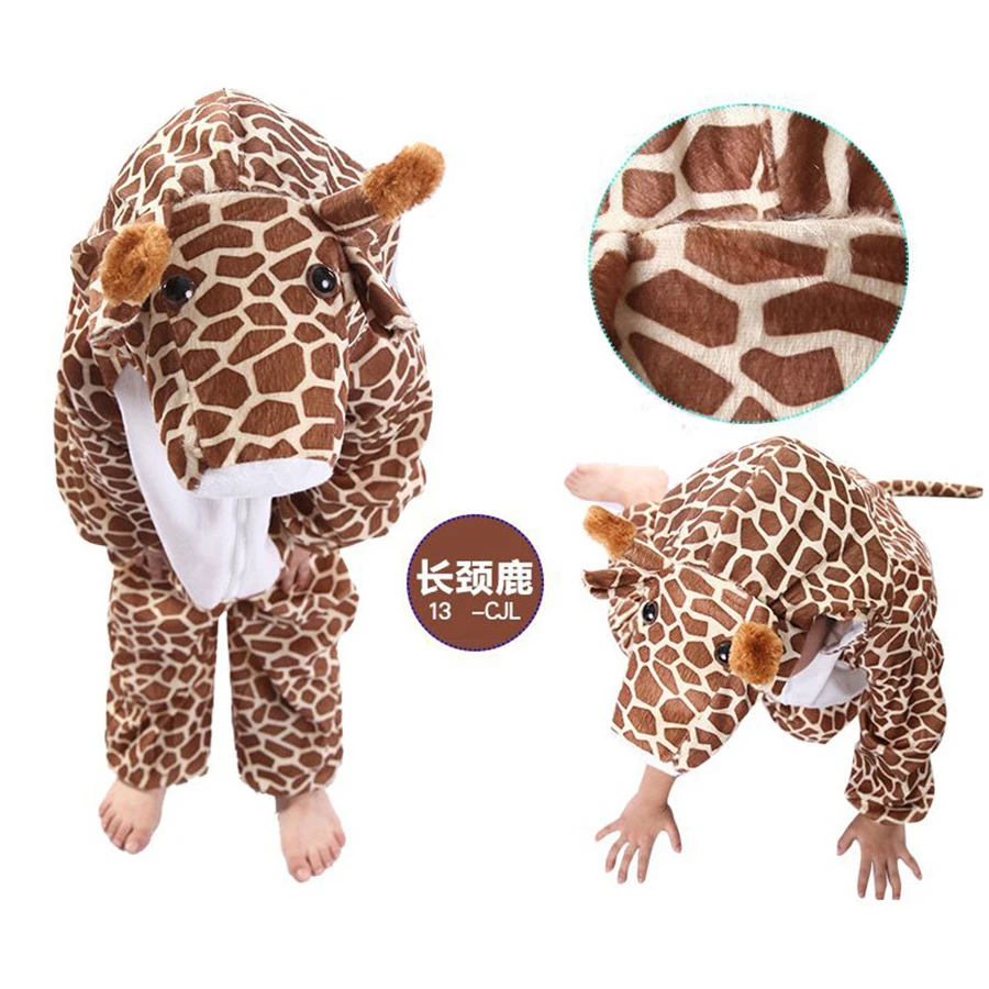 Halloween Kids Animal Pyjamas Onesize Cosplay Pajamas Costume Fancy Dress Cos Sleepwear |