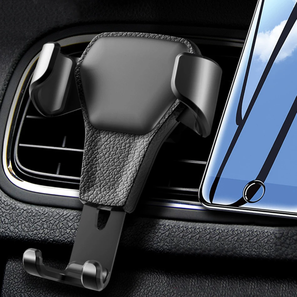 car phone hold for iphone xs xr x 8 7 iphone 678 plus car holder air outlet car phone holder support telephone voiture support free global shipping