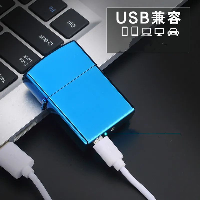 Usb двойной дисплей новый крест электрической дуги импульса плазменная Зажигалка