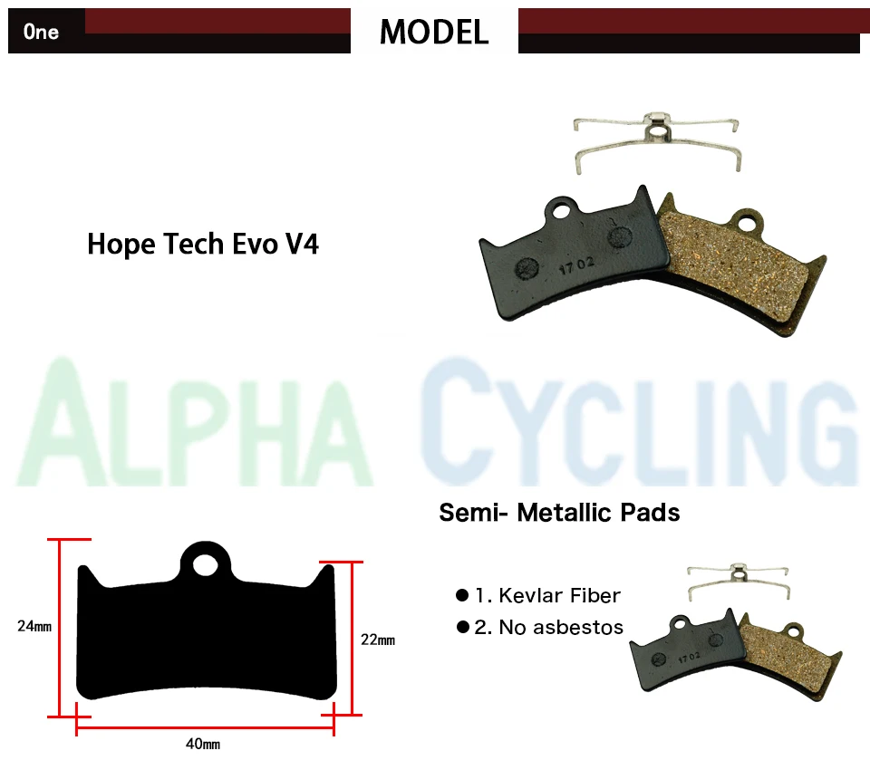 Велосипедные дисковые Тормозные колодки для Hope Tech Evo V4 гидравлический дисковый