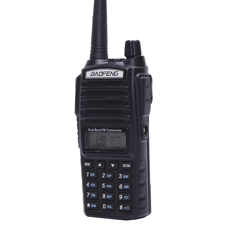 2 шт. Baofeng UV-82 Plus vhf/uhf 8 Вт портативная рация CB трансивер любительский 2 способ радио обновление UV 82+ акустическая гарнитура