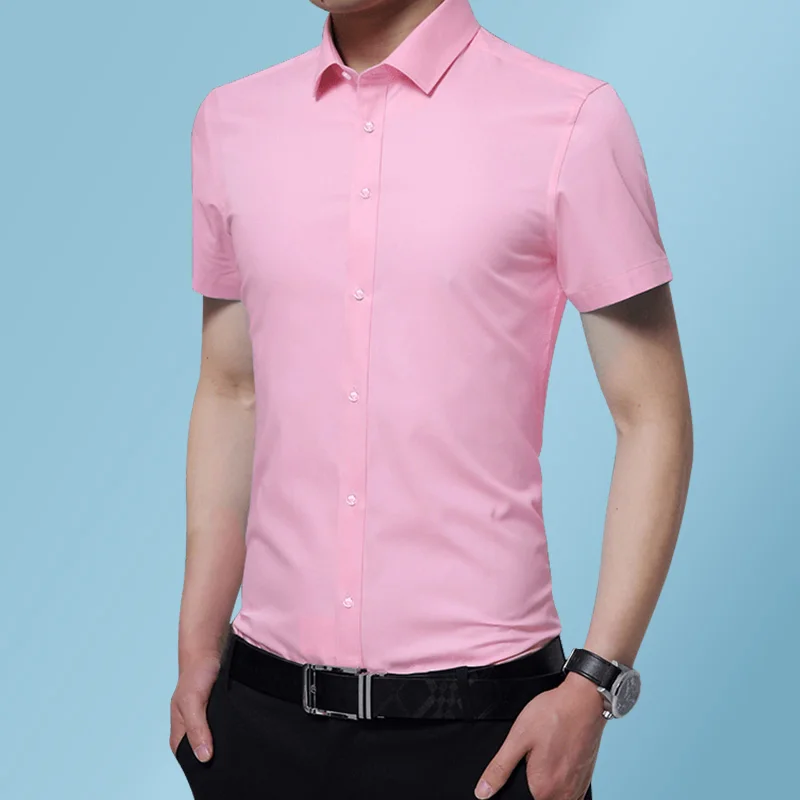 Модная мужская гавайская рубашка с коротким рукавом летняя повседневная одежда