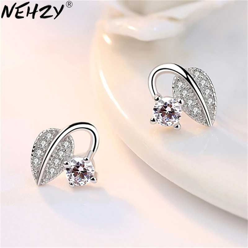 NEHZY новые женские серьги гвоздики ювелирные изделия Модные брендовые