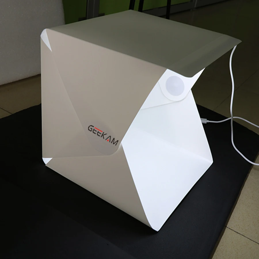 Geekam light box мини Портативный складной фотография Фотостудия Softbox Комплект
