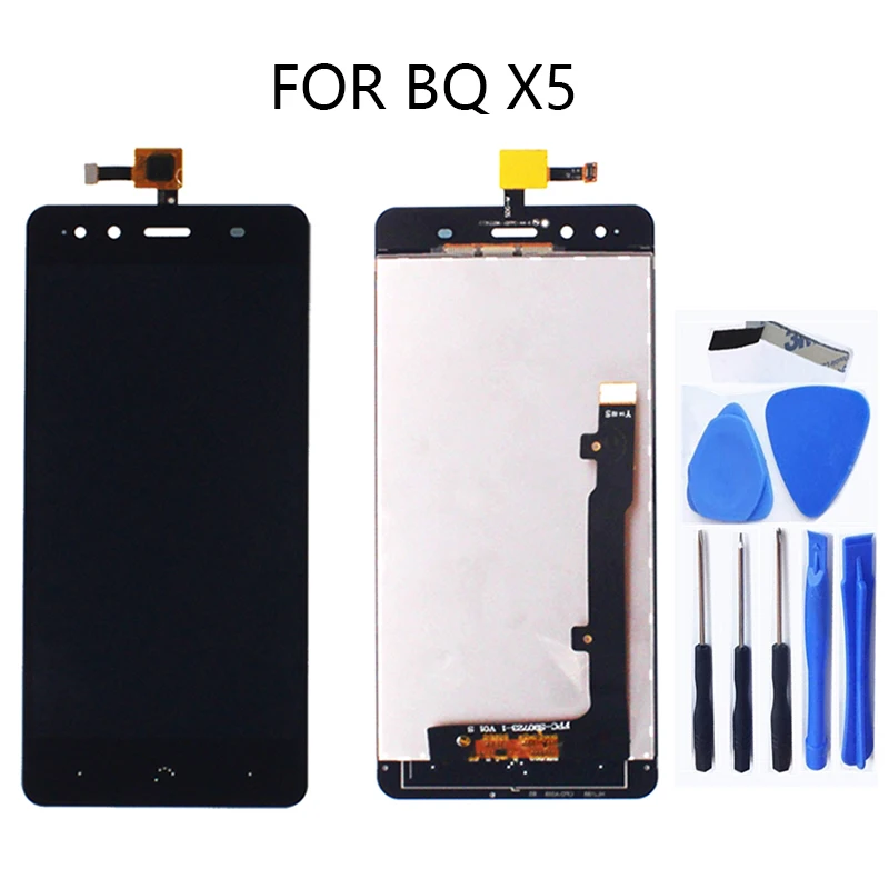 

5.0 "high quality Display For BQ Aquaris X5 S90723 LCD display touch screen digitizer Assembly For BQ X5 Screen Phone Repair kit