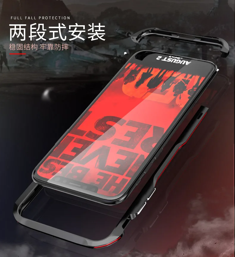 Для Iphone X XR XS MAX Luxuy металлический бампер Luphie изогнутые металлические для Iphone 7 8 Plus ультра тонкая алюминиевая рамка