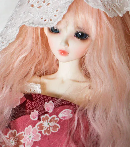 1/4 масштаб Обнаженная BJD девушка MSD шарнир Кукла Смола Модель игрушка подарок, не включает в себя одежду, обувь, парик и другие аксессуары D2212-C