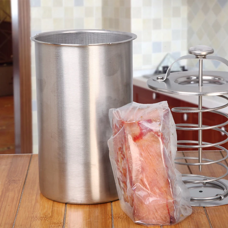 Нержавеющая сталь Ham мяса делая горшок Пэтти чайник Ham пресс с термометром Кухня Мясо инструмент для мяса, кастрюля для готовки, кастрюля для ветчины производитель