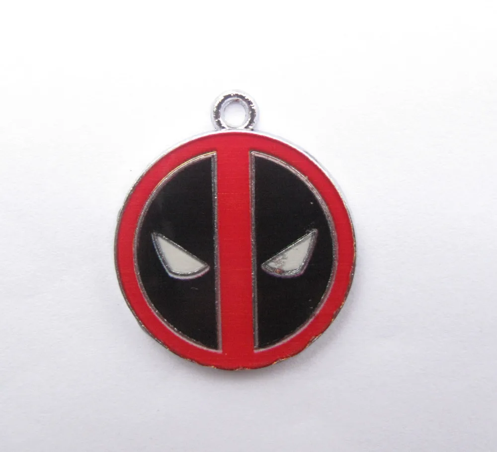 Новые Классические 50 шт Мультяшные Очаровательные Подвески Deadpool DIY для