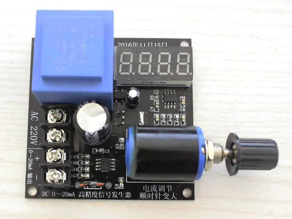 

High Precision 4-20mA Signal Generator 0-20mA Signal Source 0-20mA Current Source Module