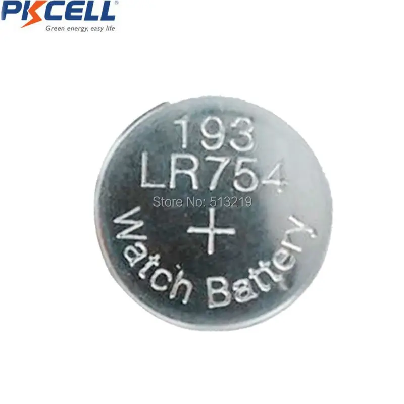 

120Pcs/12Cards 60mAh Capacity Button Coins Batteries G5 AG5 393A LR48 LR754 SR754W SR48 LR48 193 754 Battery