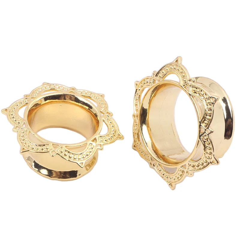 Заглушки для ушей 1 пара туннели пирсинга расширители модные ювелирные изделия