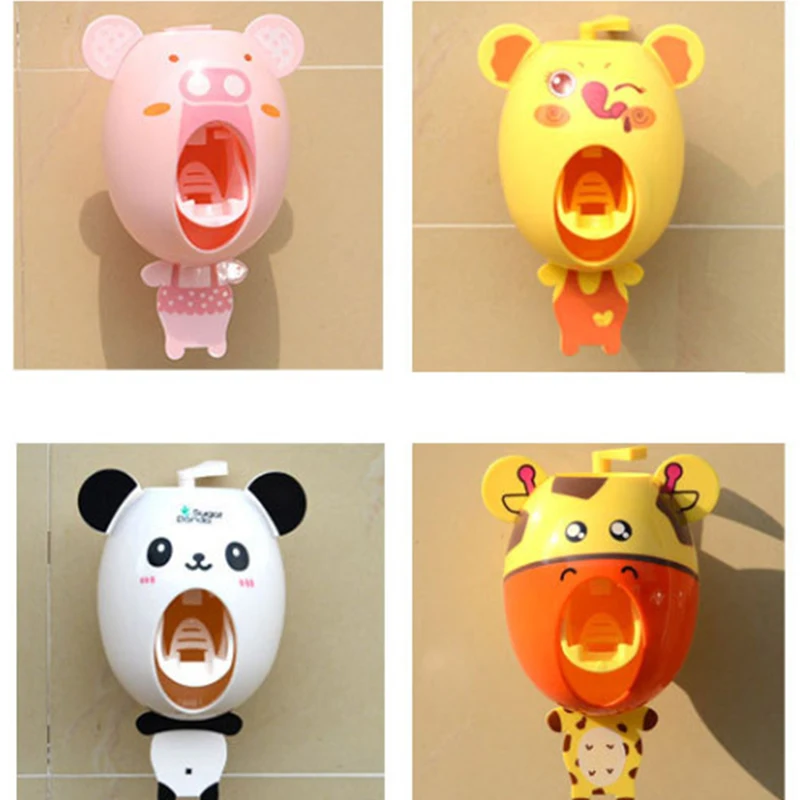 1 шт. Автоматический Дозатор зубной пасты Пыленепроницаемая настенная подставка