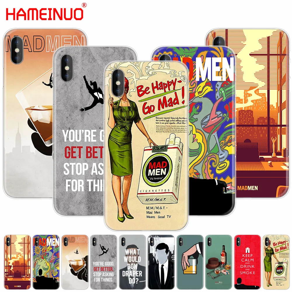 HAMEINUO Мэтью Вайнер сумасшедший мужской чехол для сотового телефона iphone X 8 7 6 4