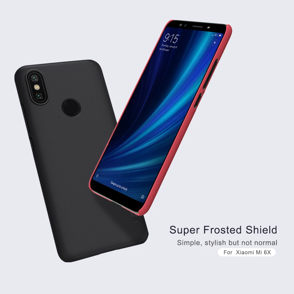 Чехол Nillkin Matte для Xiaomi Mi A2 6X ПК Жесткий чехол Ультратонкий мобильный Обложка