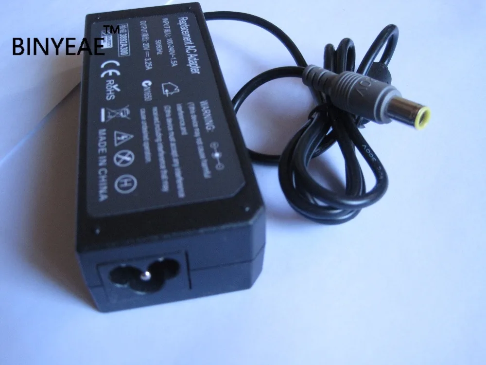 Зарядное устройство для ноутбука 20 в 3 25 А 65 Вт адаптер IBM Lenovo Thinkpad T410 T420 T510|adapter