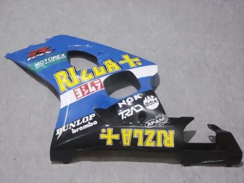 Мотоцикл обтекатель комплект для SUZUKI GSXR600 750 K4 04 05 GSXR 600 2004 2005 ABS Цвет синий черный
