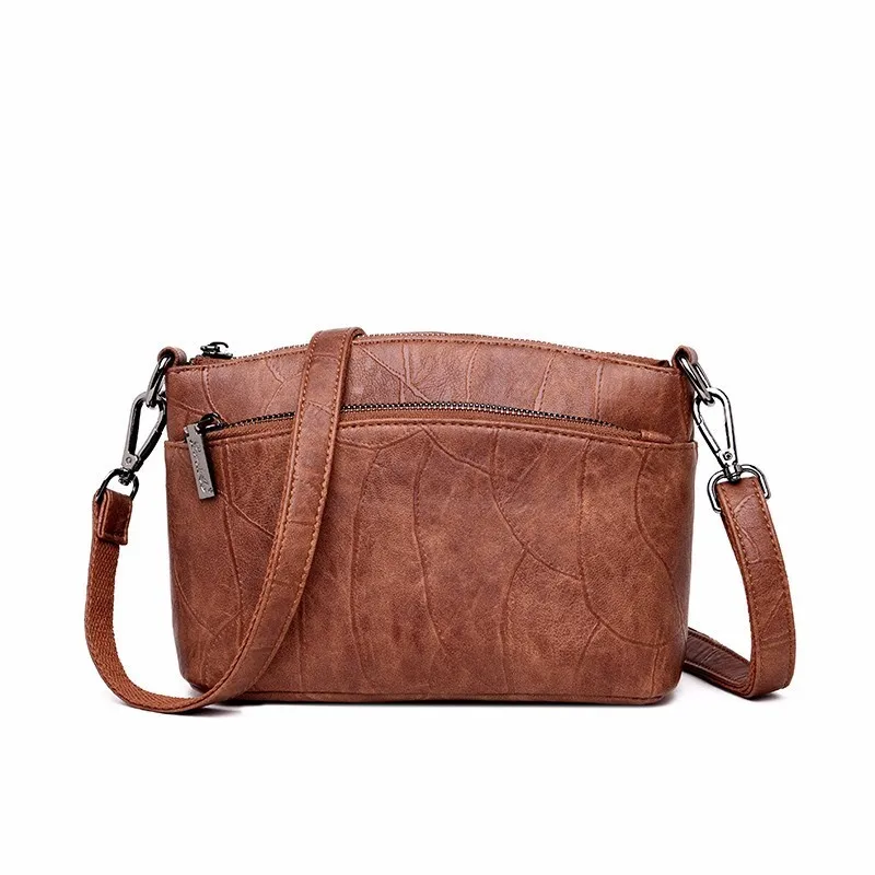 Женская сумка мессенджер 2019 женская через плечо из мягкой кожи маленькие женские