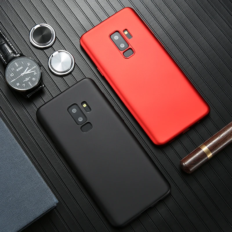 Мягкий силиконовый чехол FLOVEME для Samsung Galaxy S8 S9 plus Ультратонкий матовый S7 S6 egde S5