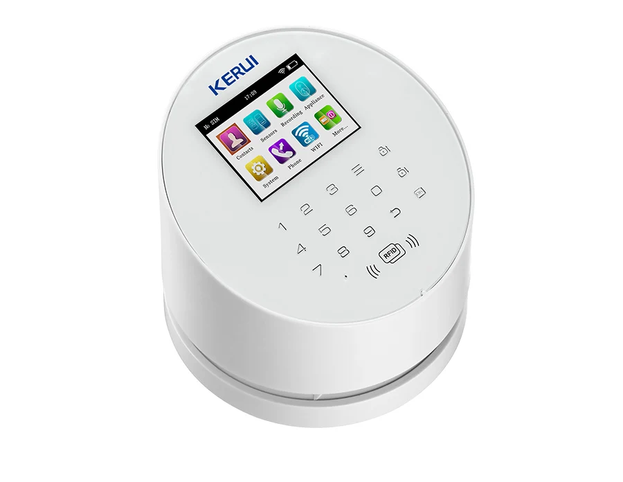 KERUI W2 плановый Arm APP пульт дистанционного управления беспроводной WiFi GSM PSTN домашняя система охранной сигнализации с RFID картой сирена система оповещения s