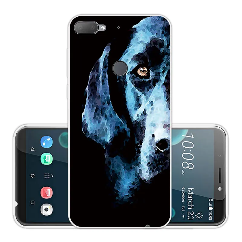 Чехол из ТПУ для HTC Desire 12 Plus прозрачный Ультратонкий Мягкий силикон 6 0 дюйма +