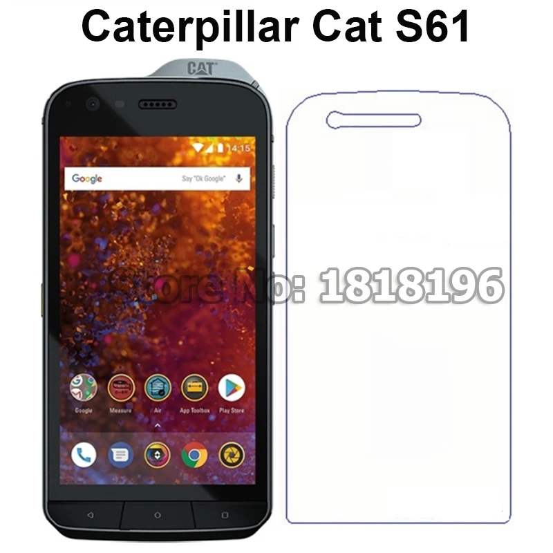 Закаленное стекло пленка для CAT S61 Защитная экрана 9H закаленное защитное